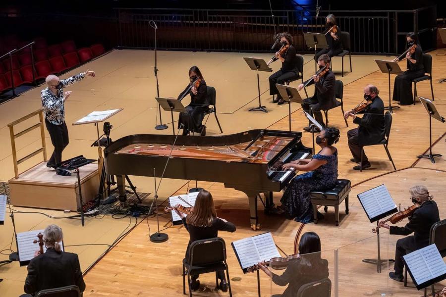 Price’s Piano Concerto in One Movement, conducted by Yannick Nézet-Séguin, and featuring pianist Michelle Cann