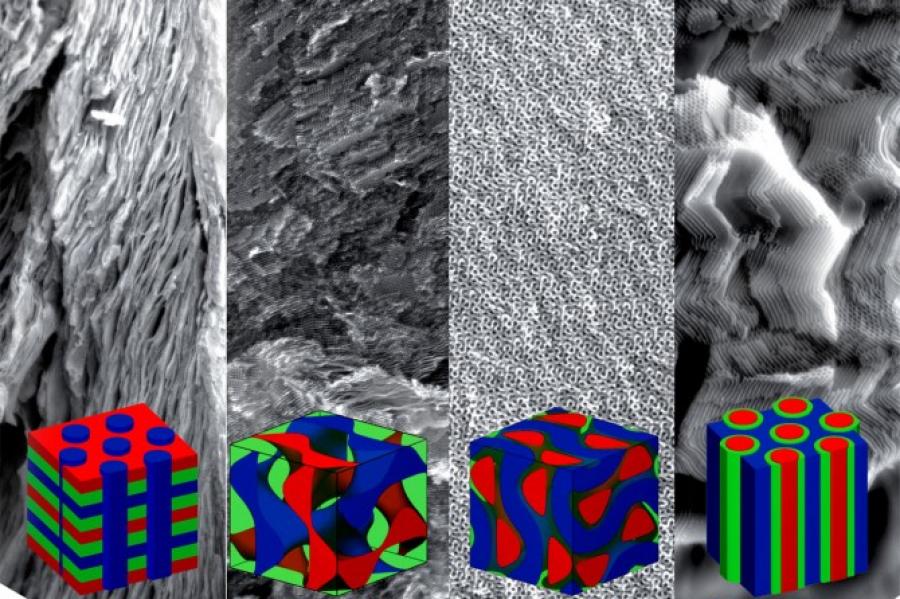 four superconductor quantum material structures