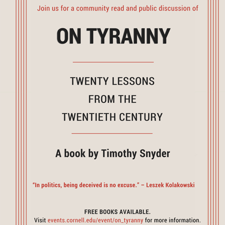  Book cover art for &quot;On Tyranny&quot;