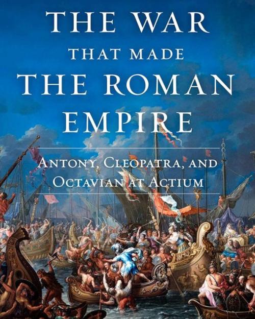 Book cover: The War that Made the Roman Empire