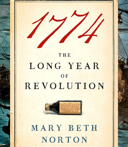  Book cover of &quot;1774: The Long Year of Revolution&quot;