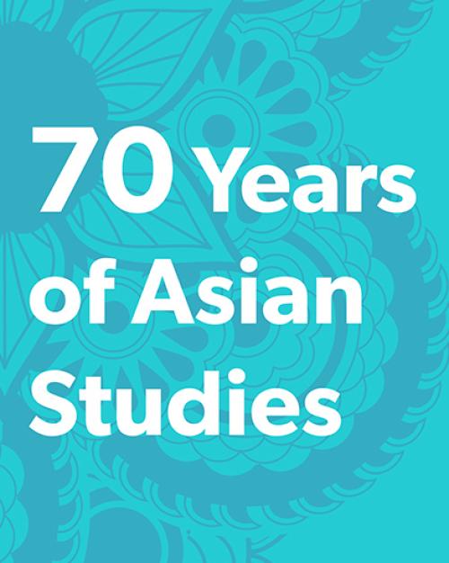 70 Years of Asian Studies logo