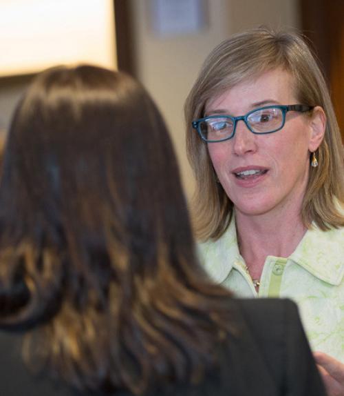  Katherine McComas, vice provost for engagement and land-grant affairs. 