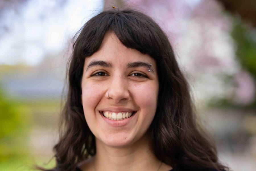 person smiling